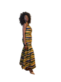 Halter criss cross dress